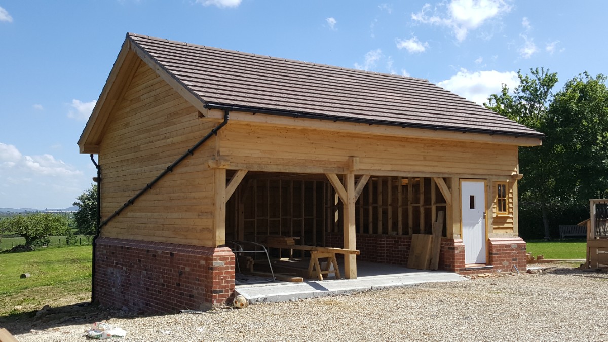 2-bay garage c/w room above - Churchdown