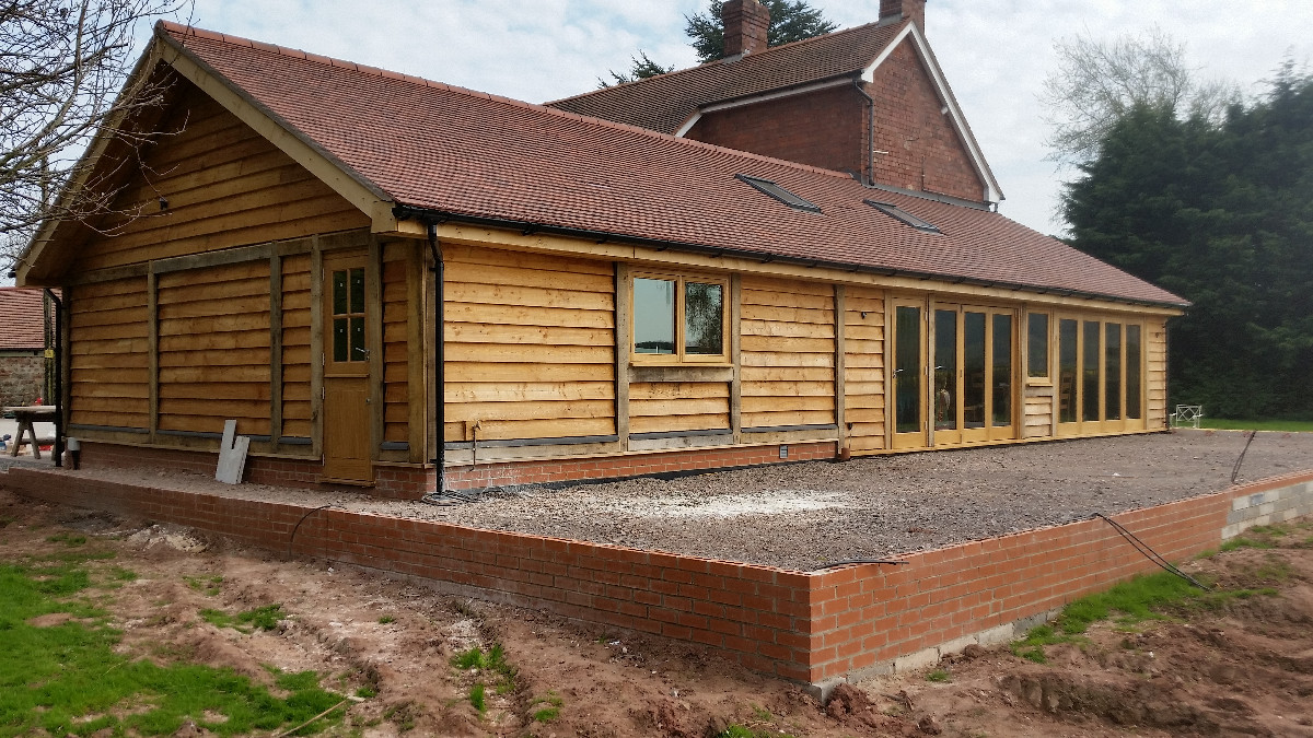 Utility, kitchen and dining room extension